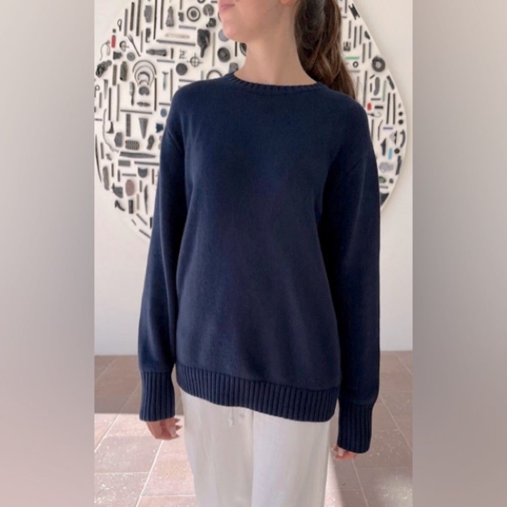 Brandy Melville navy knit sweater